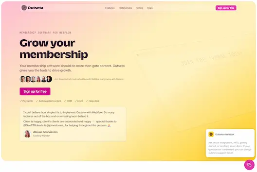Ecommerce landing page design — product-focused web development by Nexform Agency
